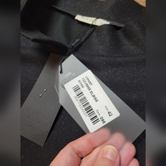 Vipart drop waist pleated high neck dress - Picture 10 of 14